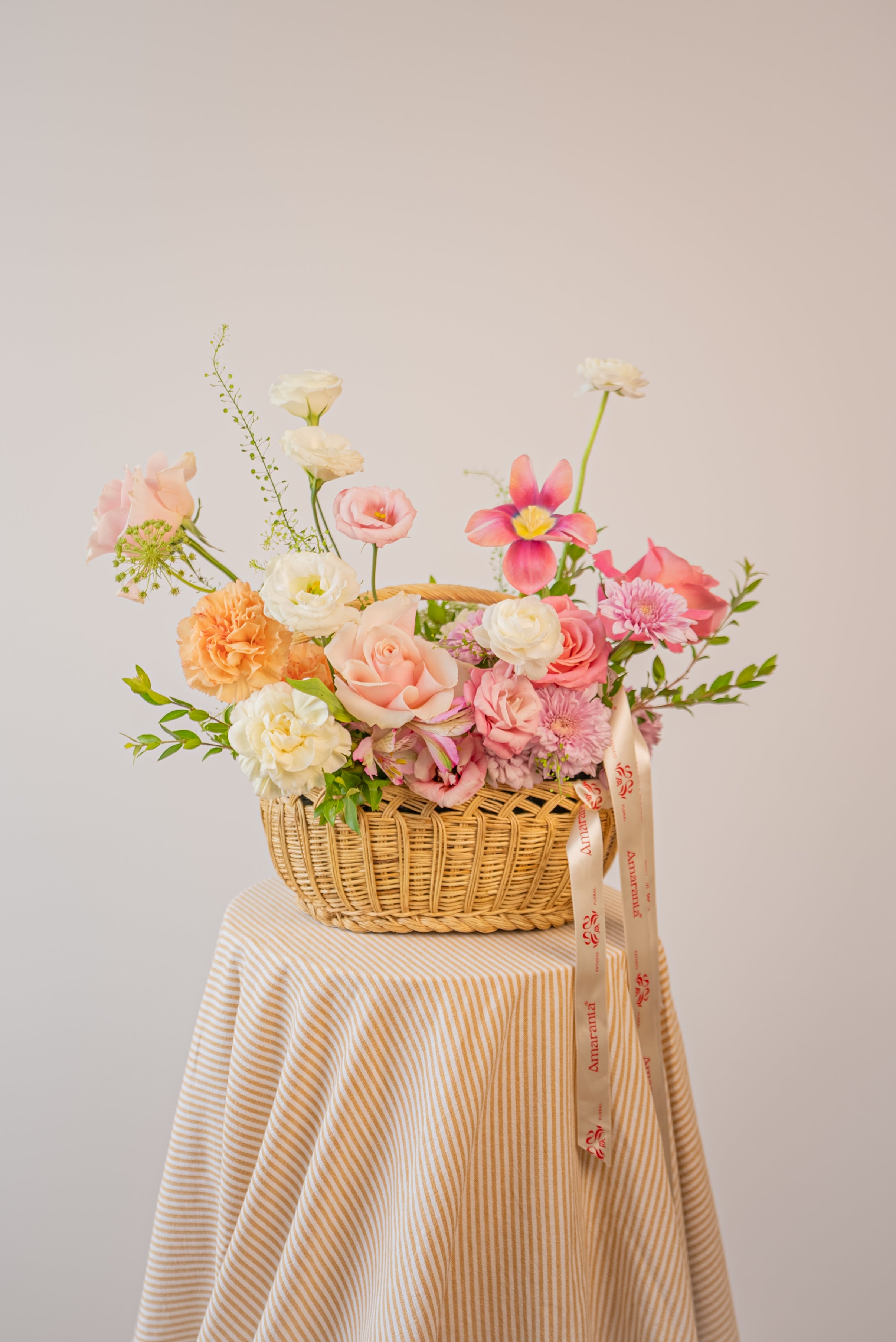 Canasta Amor que florece