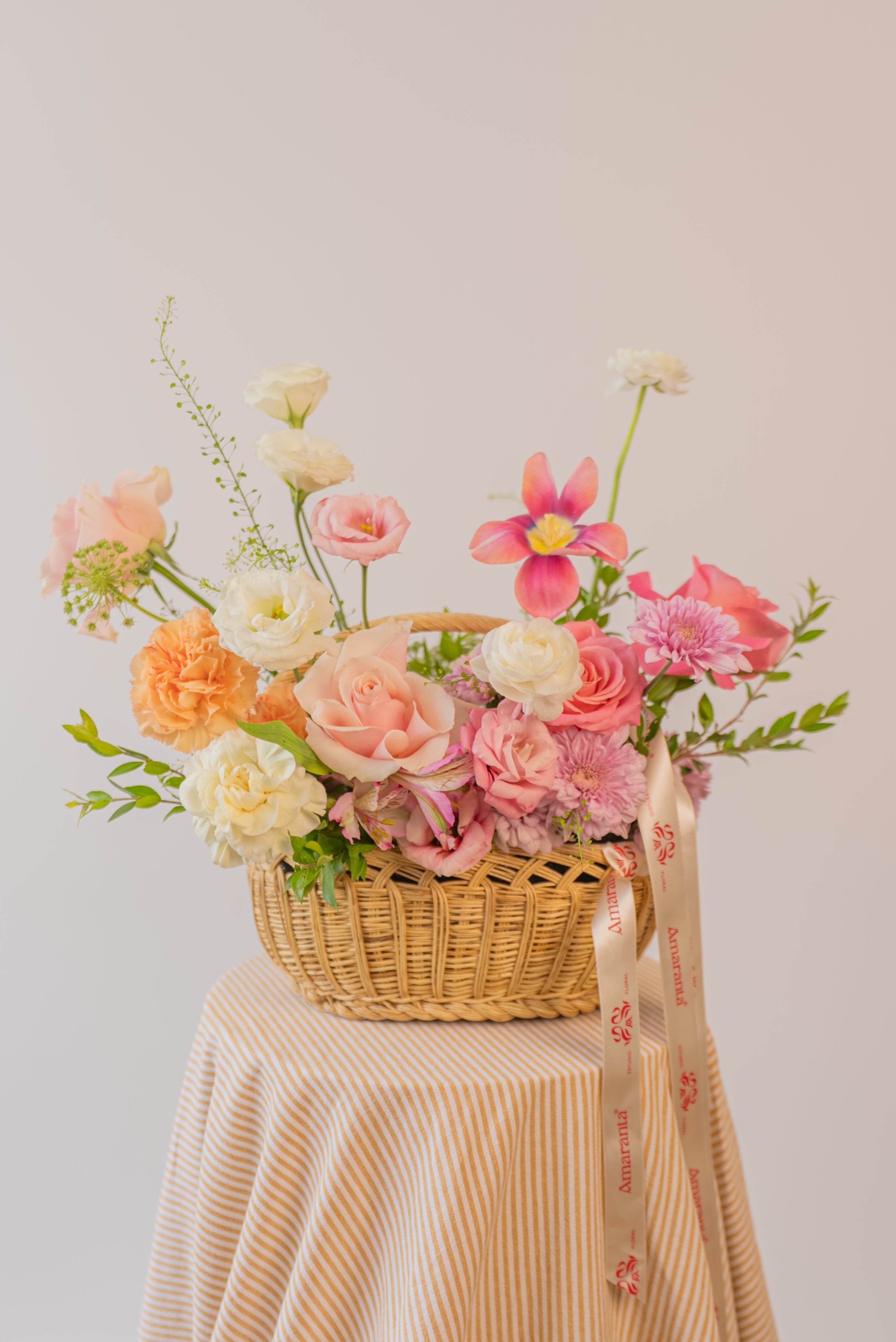 Canasta Amor que florece