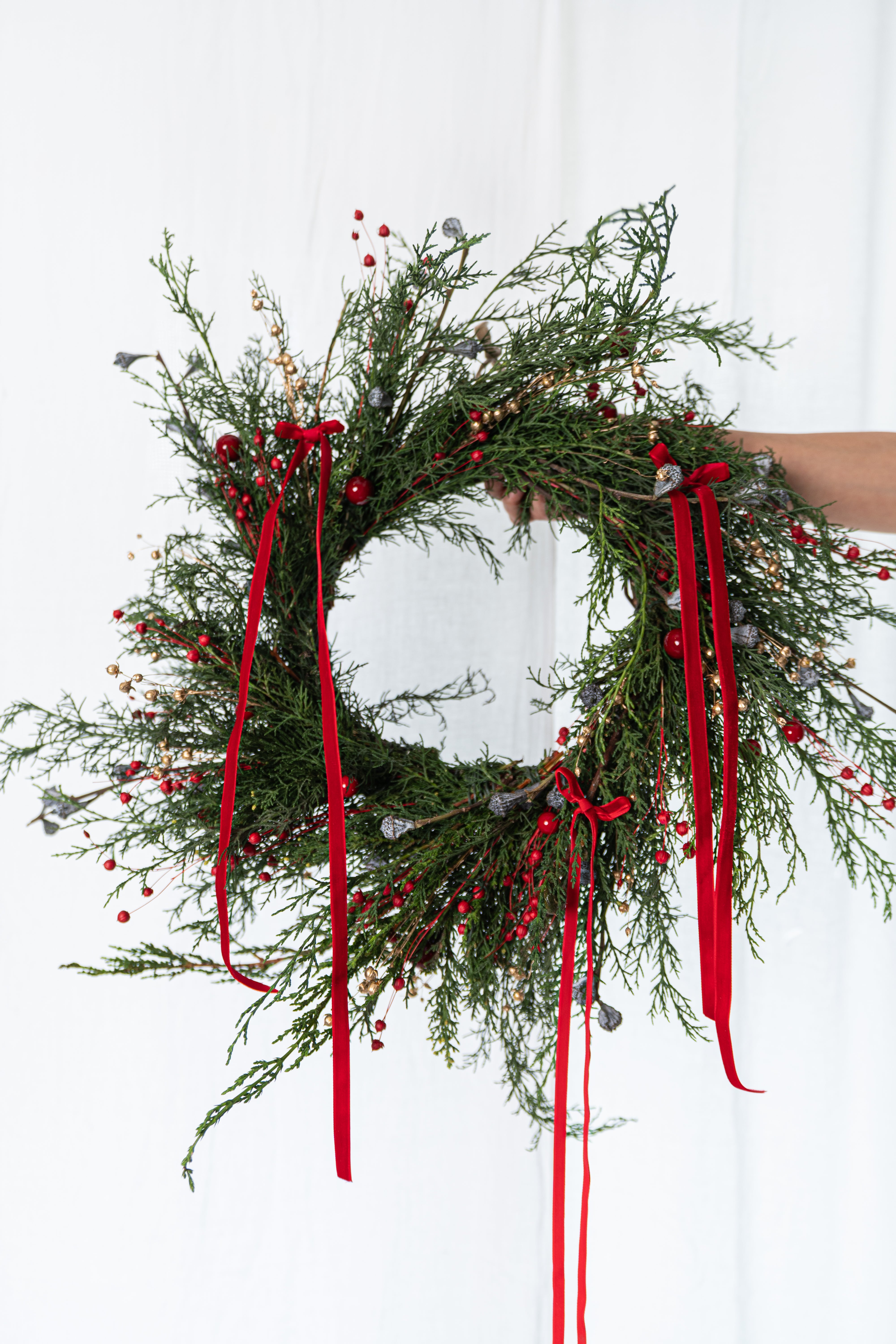 Corona Navidad mágica medium (-10% dscto)