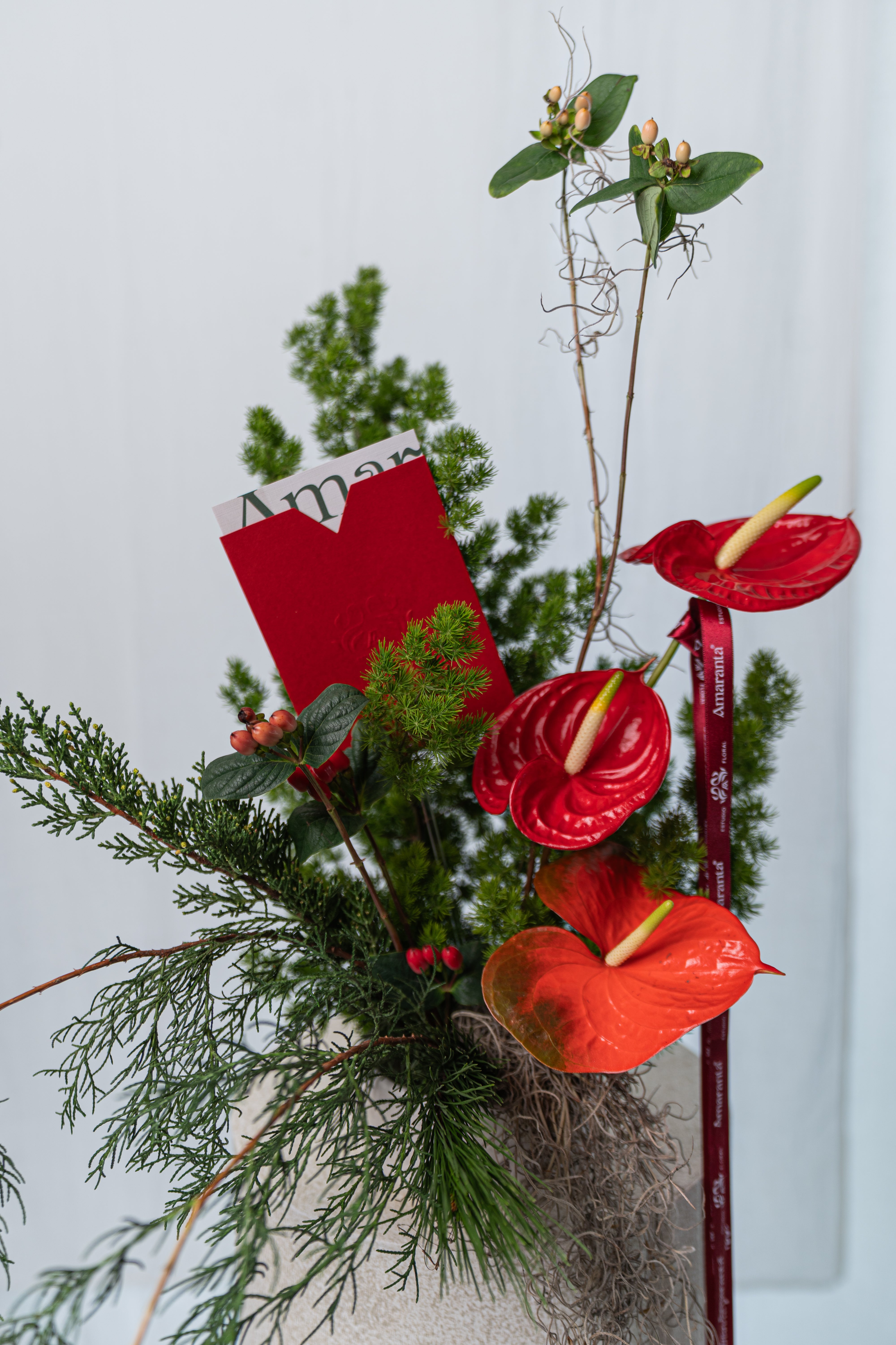 Arreglo noche de navidad - flores frescas
