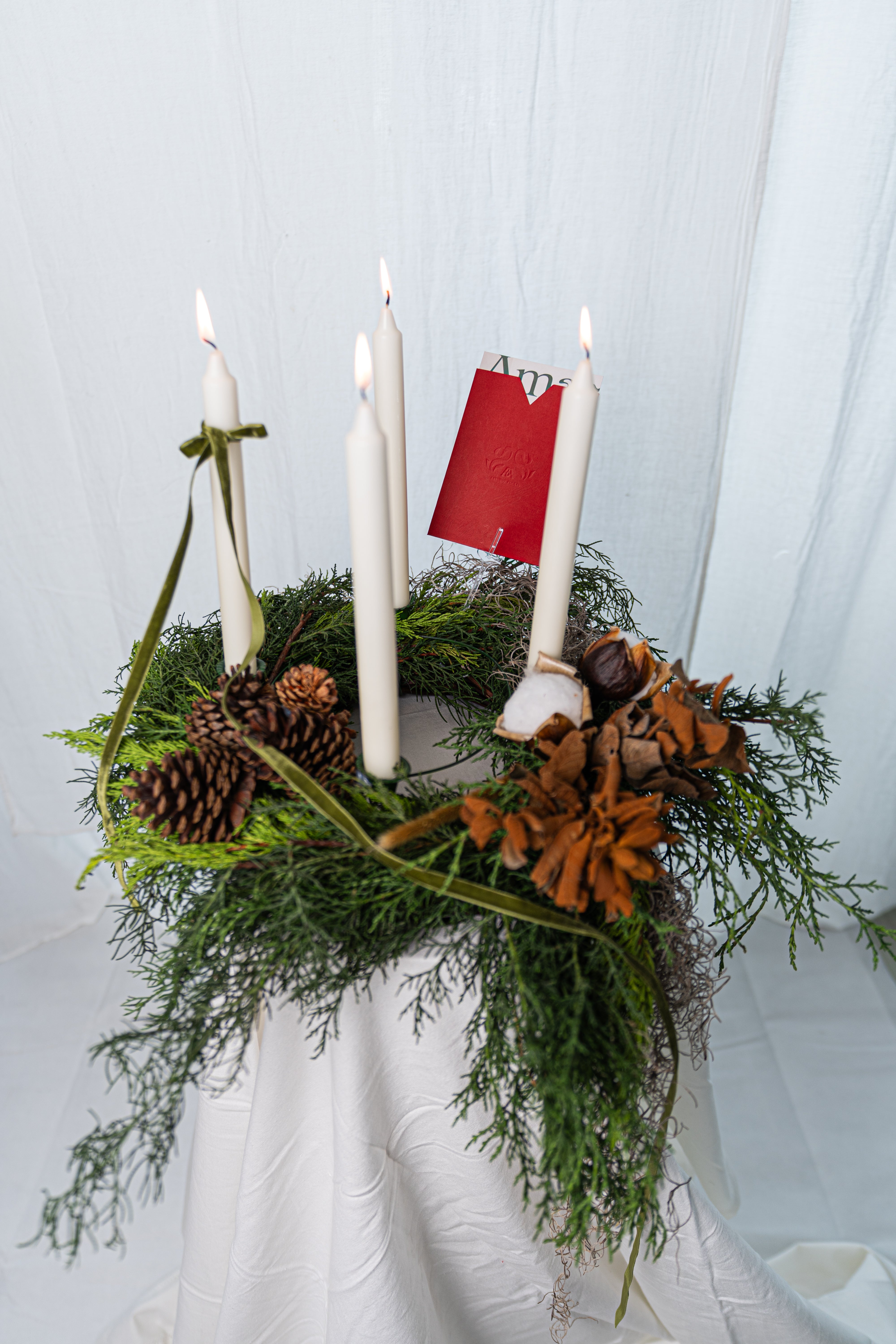 Corona de adviento x Amaranta