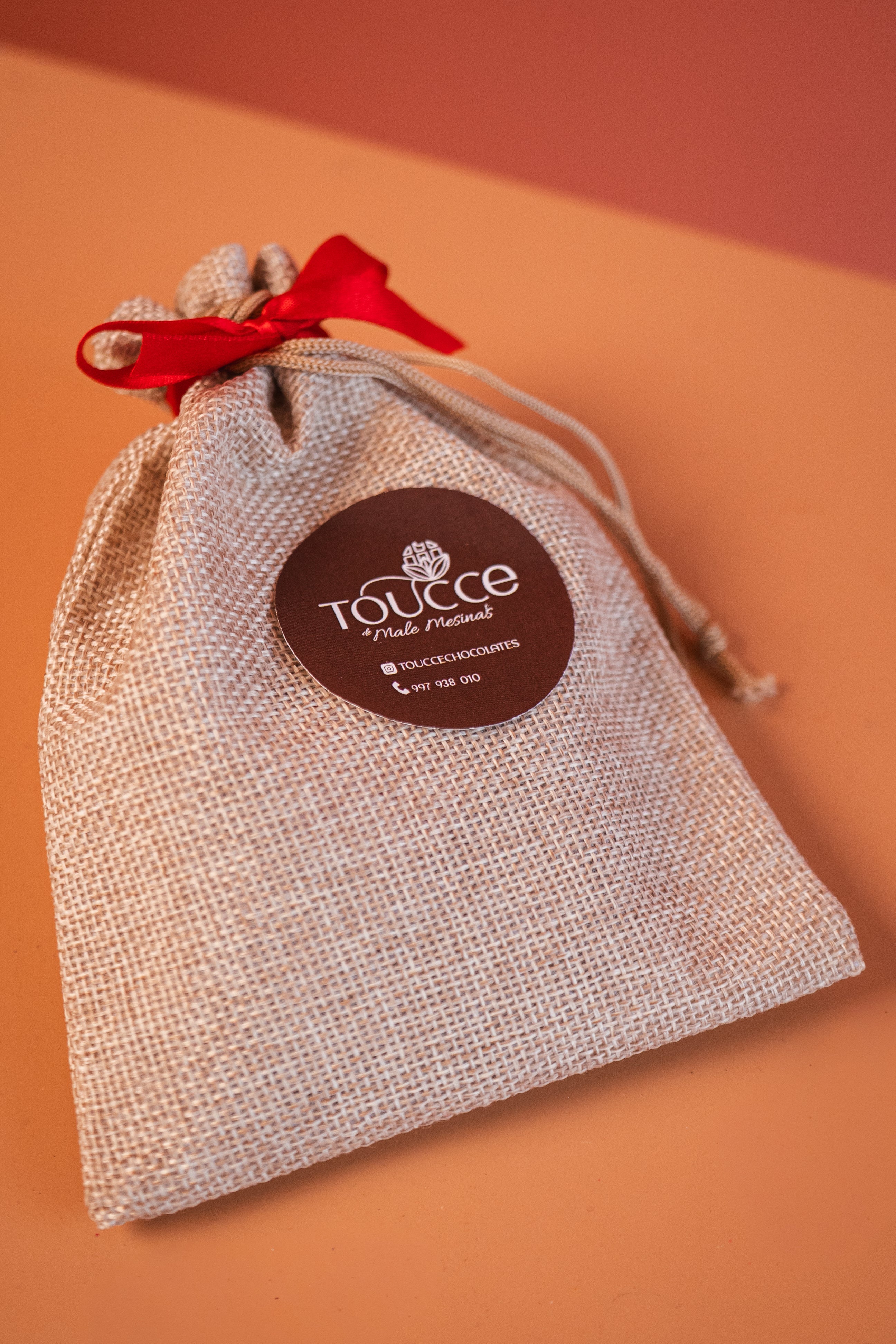 Bolsa de chocolates de praline Toucce