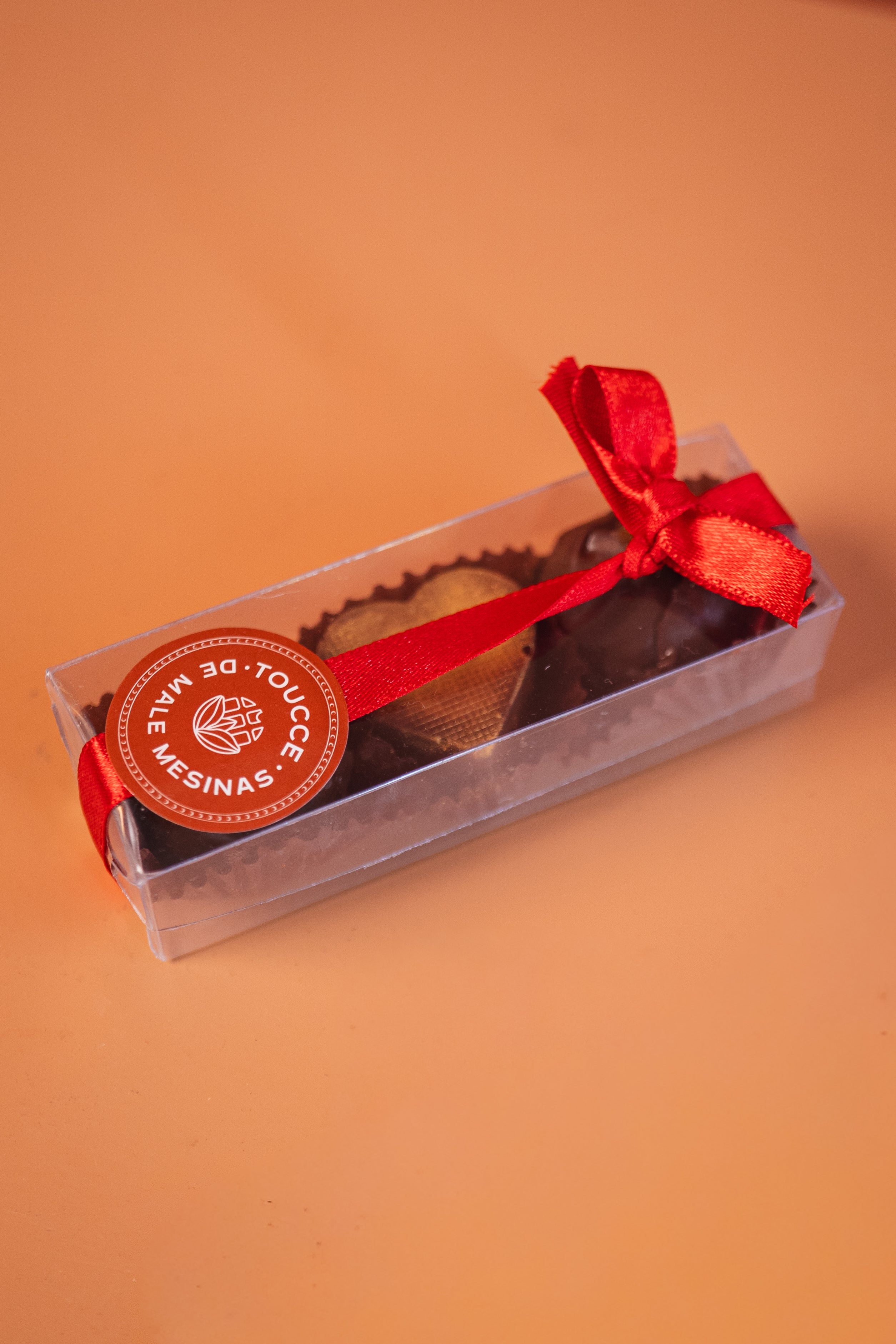 Caja de 3 trufas de chocolate Toucce