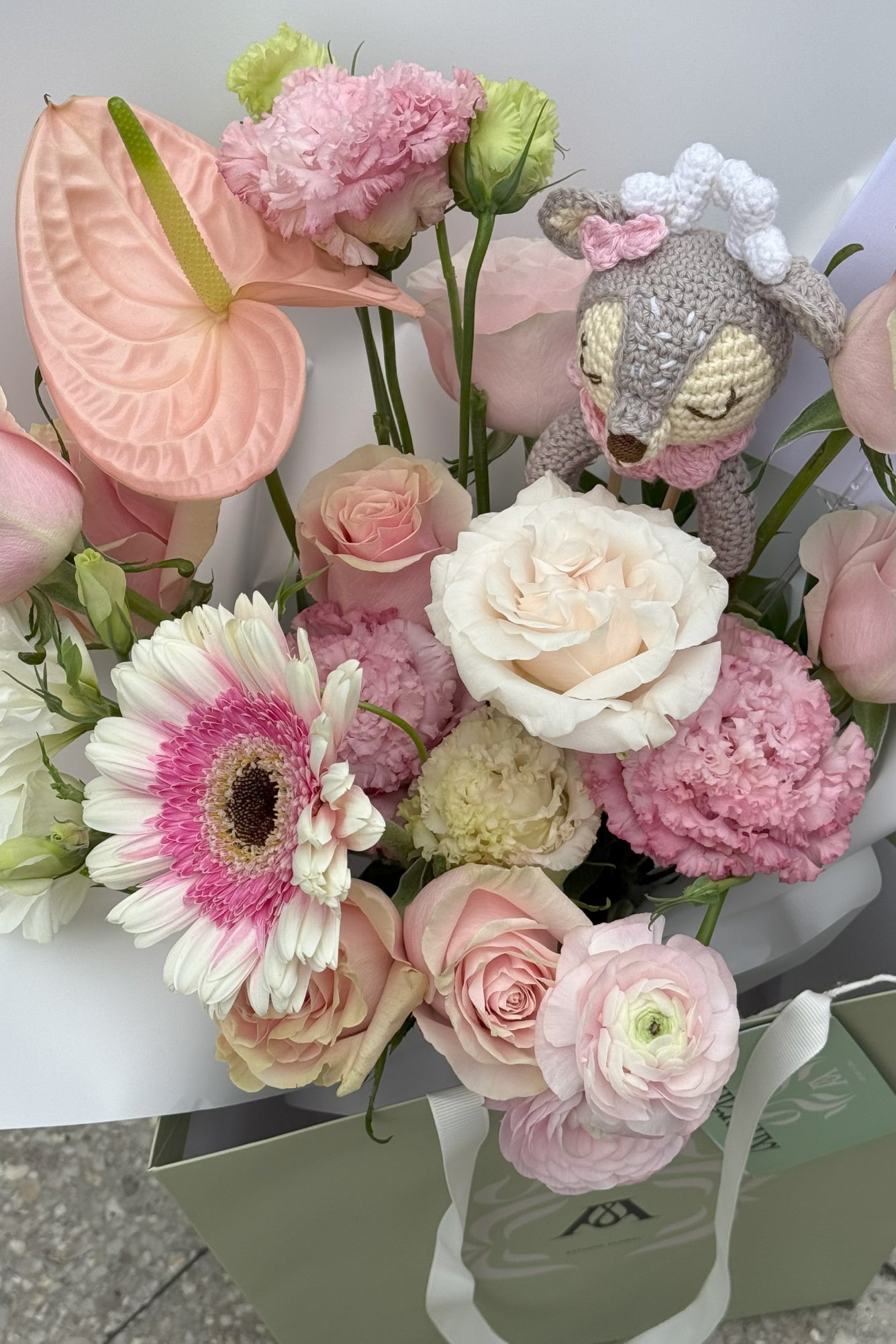 Niña: New born con sonaja - Small