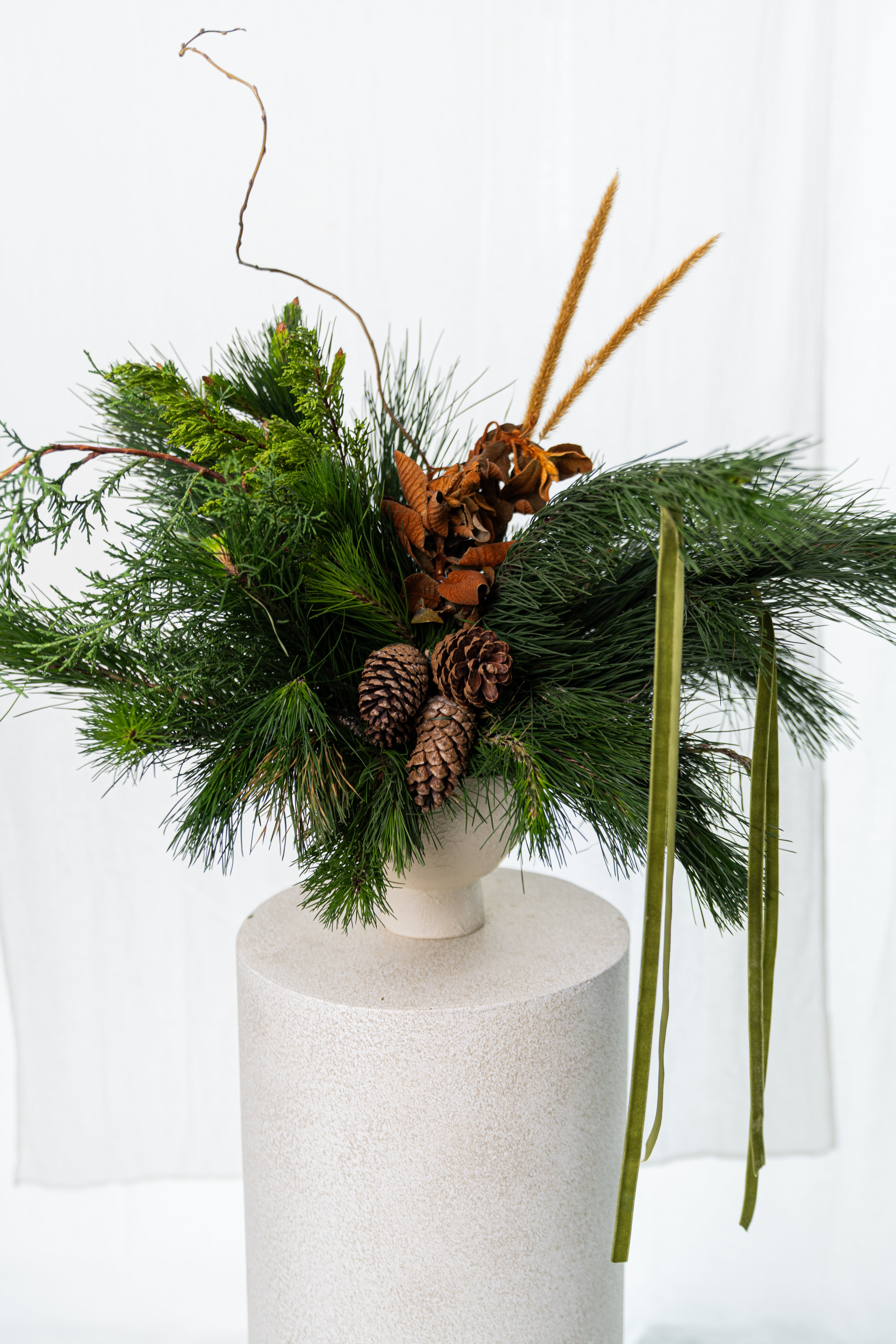 Arreglo jardín invernal