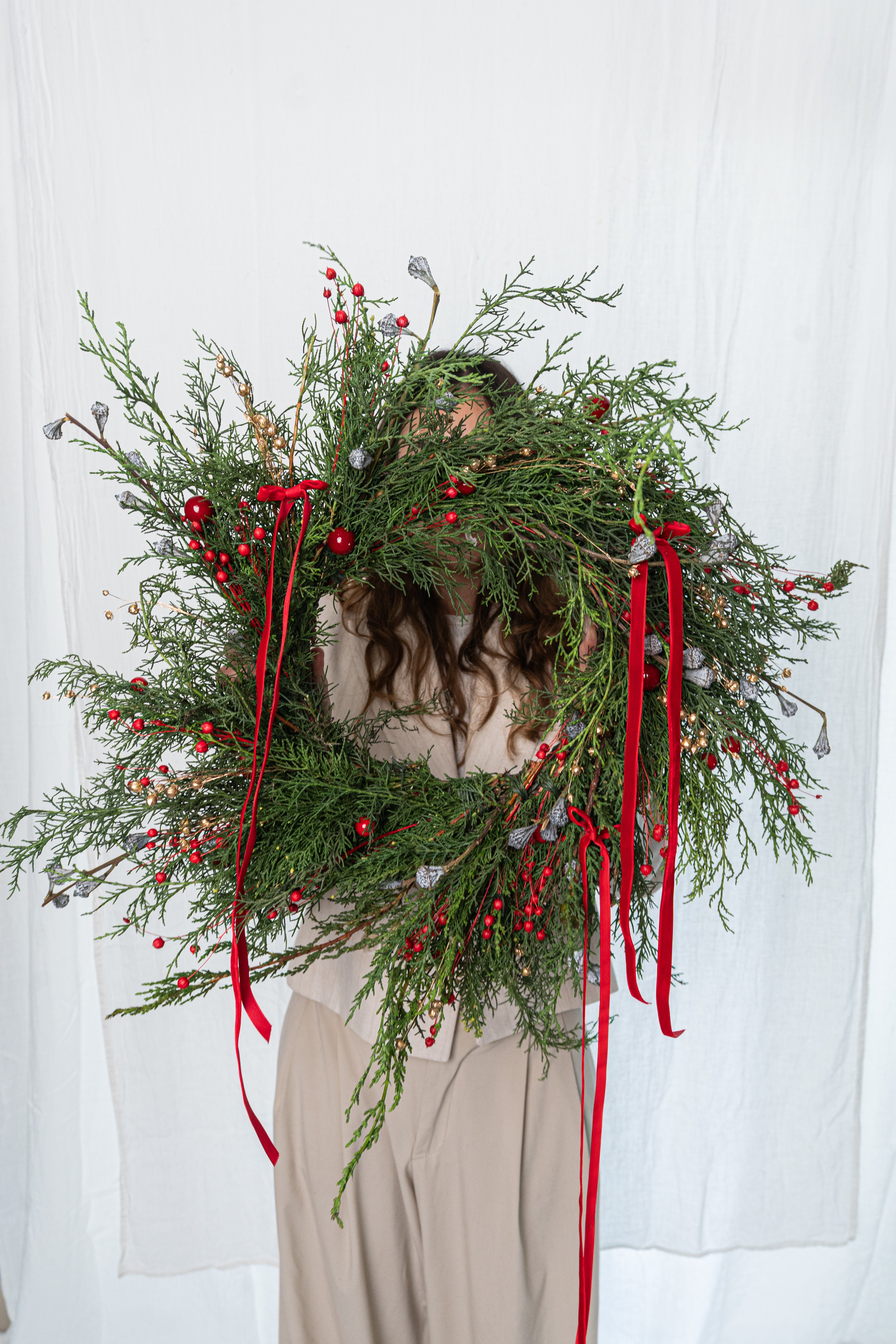 Corona Navidad mágica medium (-10% dscto)