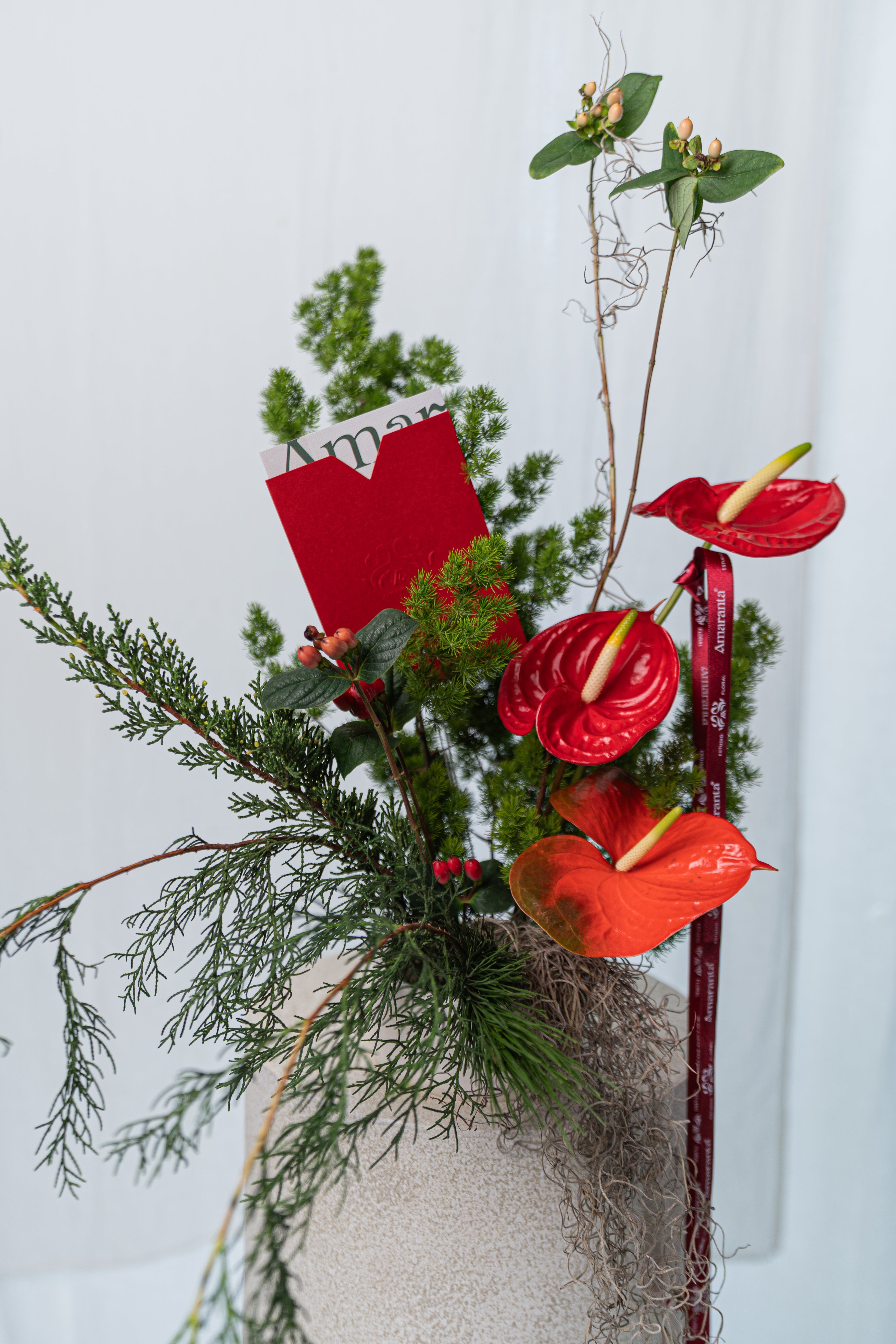 Arreglo noche de navidad - flores frescas