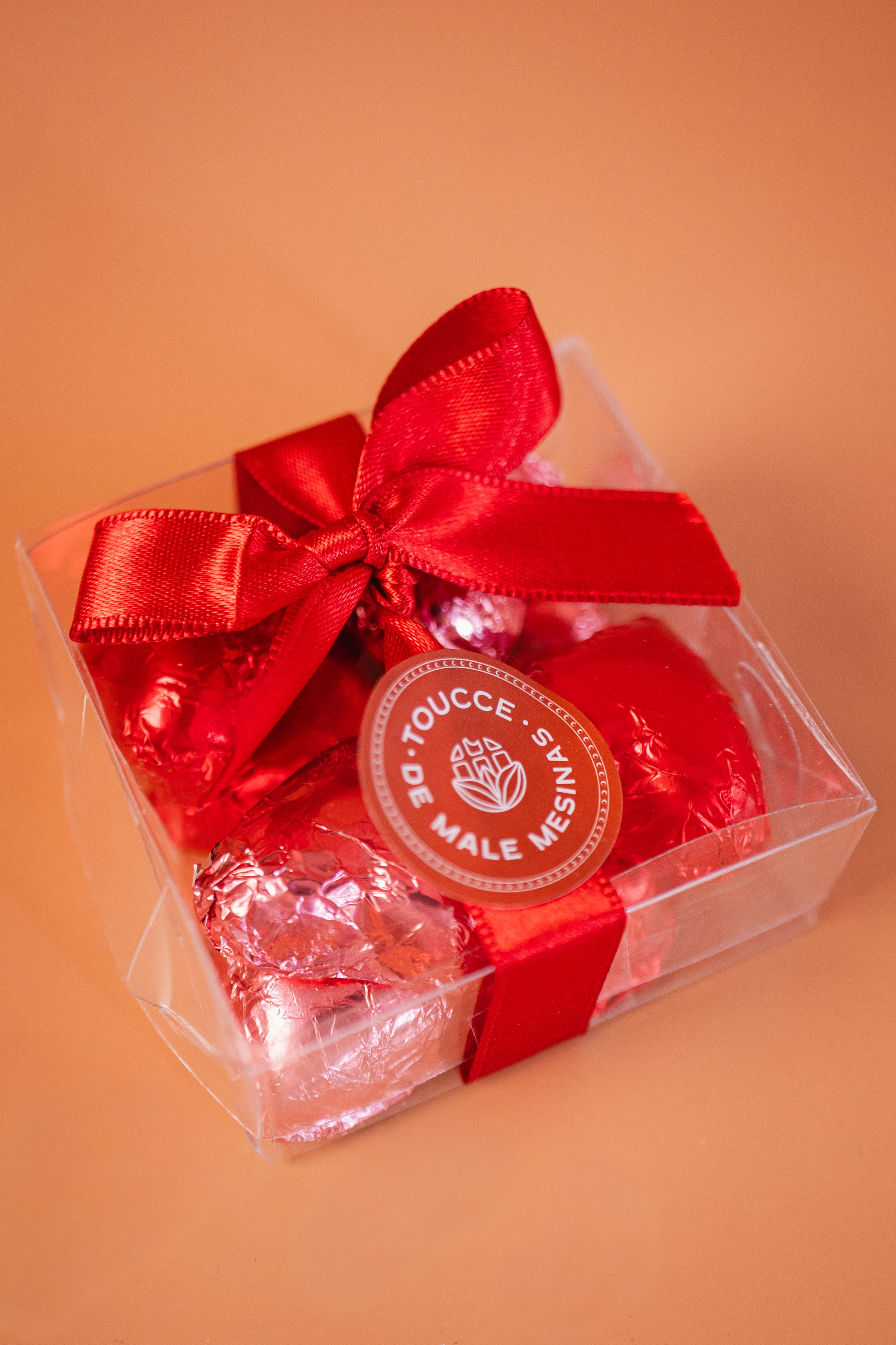 Set chocolates Toucce + bouquet small Amor bonito