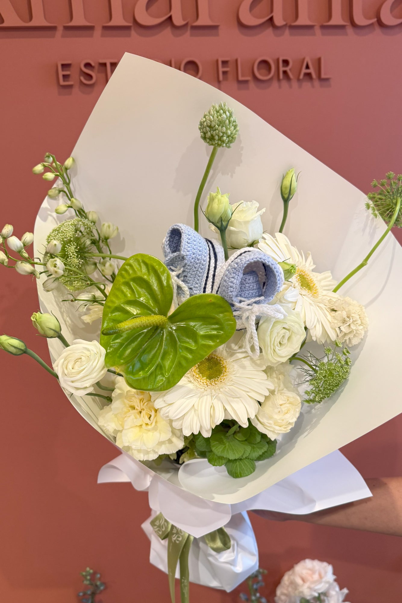 Niño: New born con sonaja - Medium